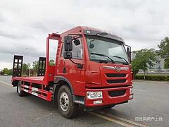 国六黄牌单桥拖板车 挖机平板车 价格劲爆