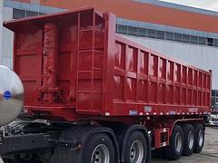 现车出售9米后翻自卸半挂车 轻型设计 带户出售