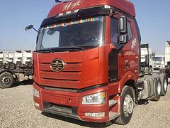 出售现车二手解放牵引车550马力国五轻体全国可分期