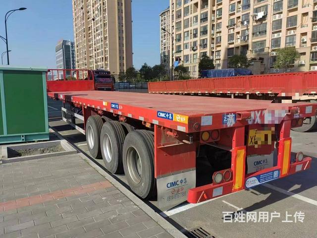 12.5✘2.5米直梁平板 个人一手车 便宜出售的图片