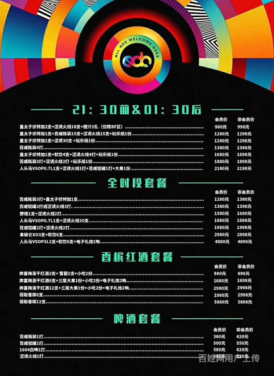 南宁edc酒吧低消多少消费