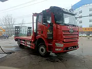 厂家大量挖机平板拖车出售 挖掘勾机专用车 可按揭