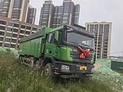 15台德龙前四后八，箱长8米，潍柴460马力