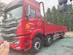 20年二手平板车 江淮格尔发前四后四9.6米平板车