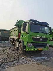 法规车出售二手豪沃渣土车 6.5米大箱 前四后八