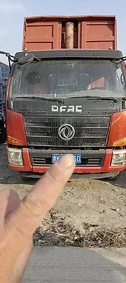 东风力拓 自卸车 国5蓝牌