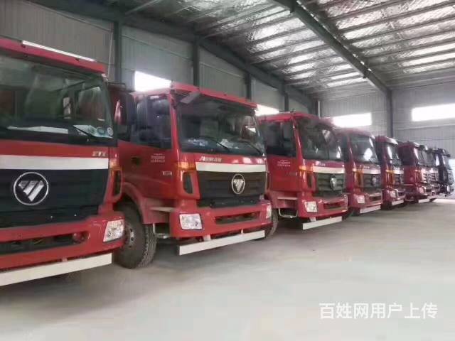 欧曼国四压库新车 前四后八自卸车 可以按揭分期付款的图片