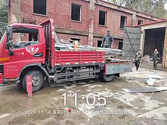 江淮骏铃V6 4.2米平板自卸车 国6