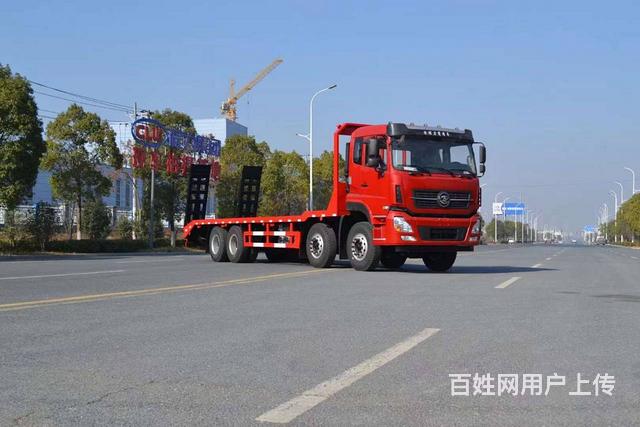 国六排放 厂家直供前四后八挖机平板性价比高 回本快的图片