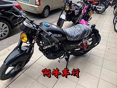 铃木复古街车 二手复古车 复古125摩托车