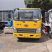 解放蓝牌一拖二道路清障车  国六排放生产厂家包上户