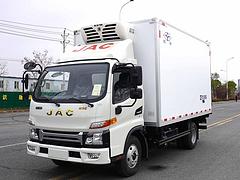 咸宁国六江淮帅铃130马力冷藏车可分期付款