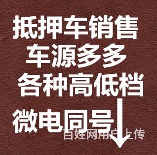 锦州专业出售抵押车的图片