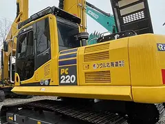 出售二手挖掘机小松220手续全质保两年包邮支持分期
