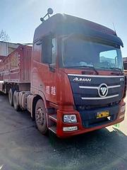 南通二手欧曼牵引车 国五潍柴430马力双驱轻体