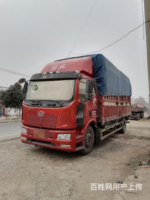 出售解放六米八高栏货车