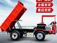 小型矿用运渣车 平洞巷道运输六轮车 湿式制动矿山车