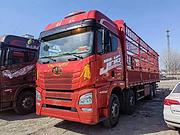 9米6高栏载货车，前四后八，20年7月解放JH6，