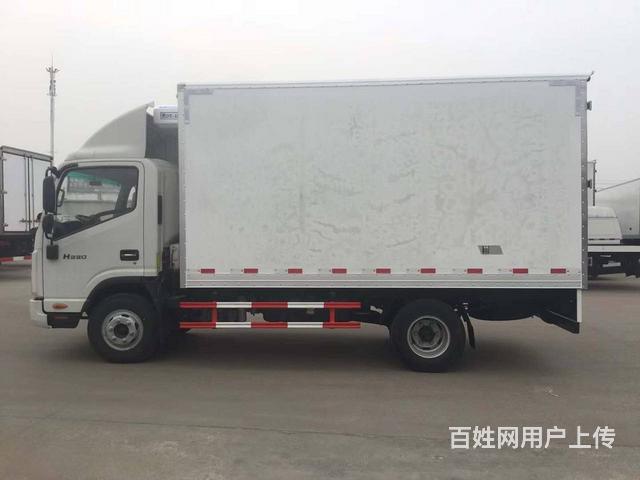 江淮帅铃宽体4.2米 冷藏车 物流配送链车的图片