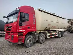 二手杰狮散装水泥罐车 前四后八 国五 50方大罐