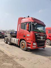 个人户490马力17年二手欧曼GTL牵引车 原版车