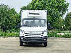 国六依维柯厢式冷藏车 食堂配送菜市场食材保温运输车