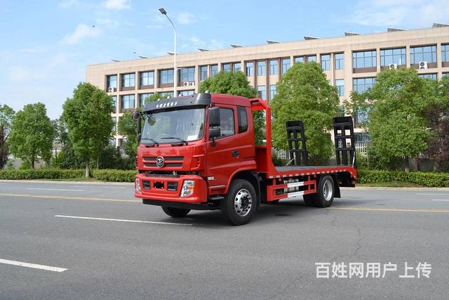 大马力平板拖车图片及价格   厂家质保的图片