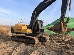 转让纯土方沃尔沃210二手挖机 三大件质保全国包邮