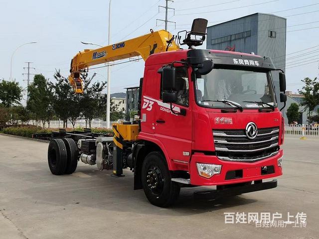 国六东风徐工单桥8吨随车吊 大量现车随提随走的图片