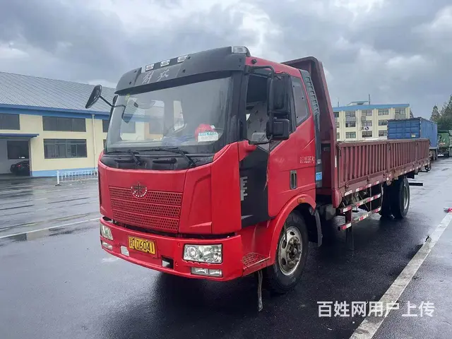 解放 平板车 国4 价格便宜 6.8米平板的图片