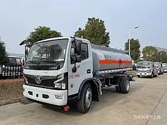 五家渠国六东风油罐车8吨加油车来厂看车报销路费