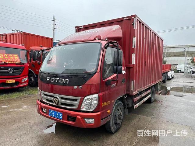 2017年5月4.2米福田奥铃厢式货车 原版原漆的图片