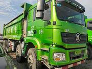 盐城二手德龙前四后八自卸车 6.5米大箱 国五