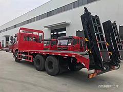后八轮挖机平板车 东风后八轮平板拖车 多少钱