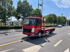 重汽豪沃蓝牌平板车 不超重 好上户