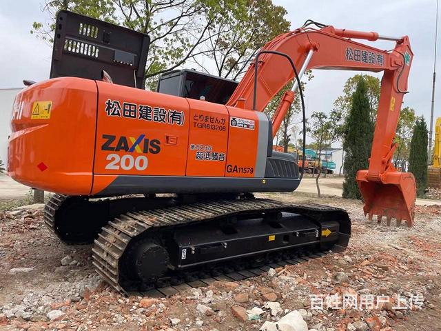 出售二手挖掘机日立200-3手续全质保两年全国包送的图片