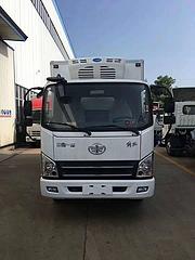 解放虎V 冷藏车 4.2米厢式负15度定制厂家