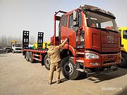爆款车型解放J6前四后八挖机板车厂家直销保质保量