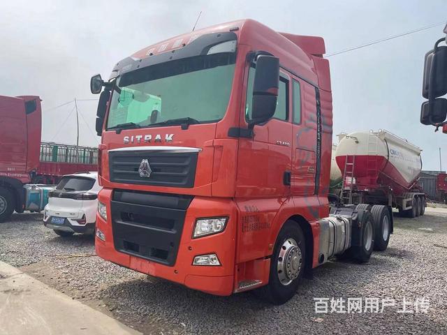 带液缓二手汕德卡牵引车 480马力 国五双驱自动挡的图片