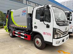 国六 东风多利卡压缩垃圾车7方