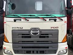 广汽日野 半挂车 平板式 420马力12档箱 国5
