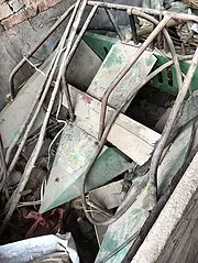 两行玉米收割机