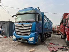 出售欧曼高位EST高栏货车 460马力康明斯发动机