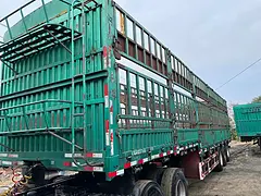 一汽解放 半挂车 仓栅式