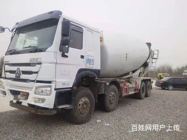 国五 二手豪沃大20方搅拌车 380马力 前四后八的图片