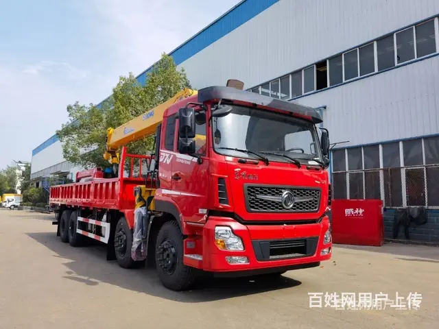 东风天龙前四后八随车吊 徐工前四后八随车吊 价格的图片