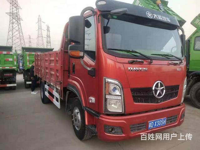 19年大运致胜160 4.2米平板后翻自卸车 国五