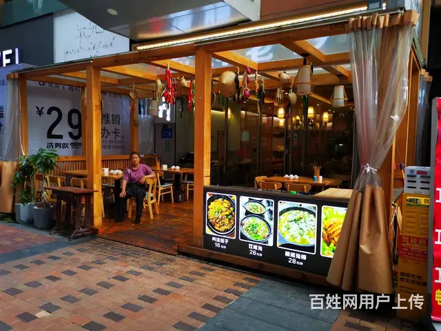 XSY 青羊万达月流水20万加带超大外摆砂锅菜转让的图片