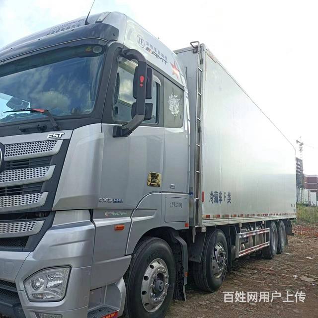 急售欧曼EST9.6米冷藏车，自动挡带全保-险的图片