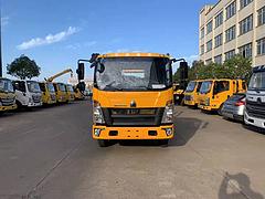 国六重汽豪沃一拖二清障车 厂家直销24小时在线